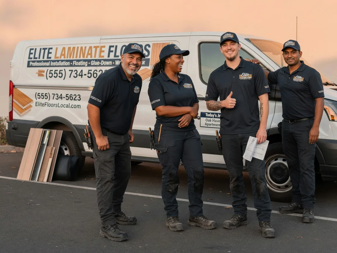 Laminate flooring installation company in Taft, OK